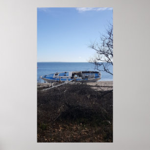 Póster Céu azul Shipwrecked