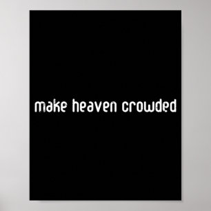 Poster Céu Cristão Religioso Deus Jesus Homens Mulheres C