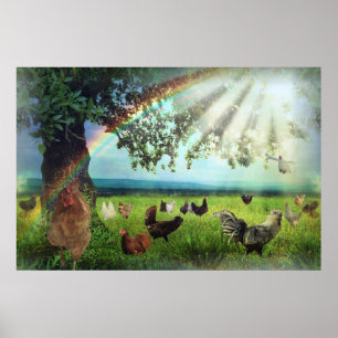 Poster Céu da galinha