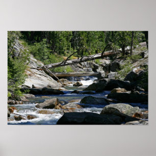 Póster "Céu de Neve", Rio Americano