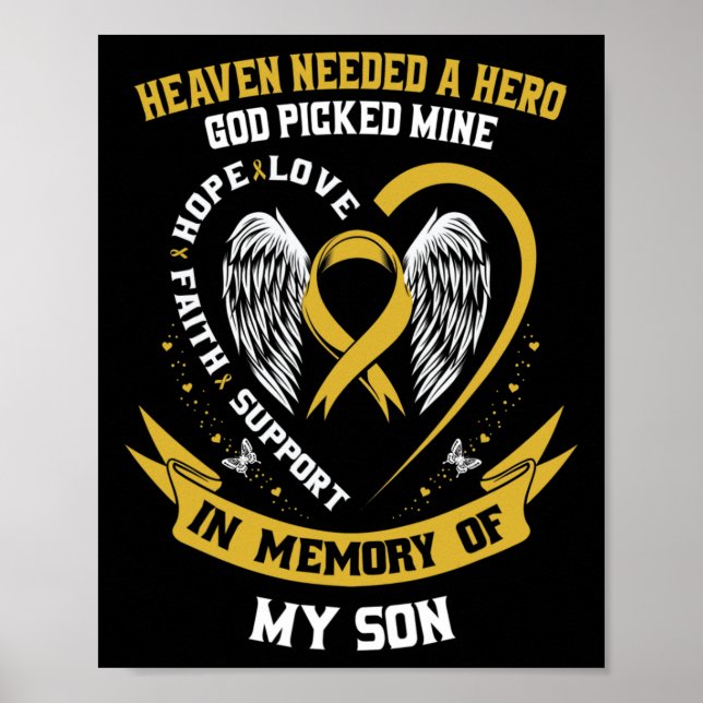 Poster Céu de Ouro Precisava de um Herói Deus Escolheu Me (Frente)