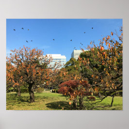 Poster Céu de outono nostálgico