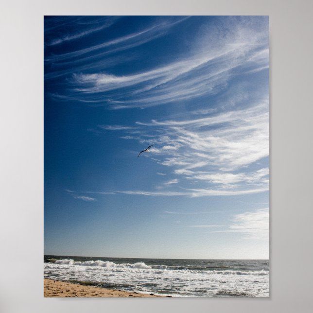 Poster Céu de Praia (Frente)