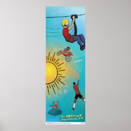 Poster - Céu desportivo