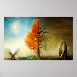 Póster Céu e Inferno