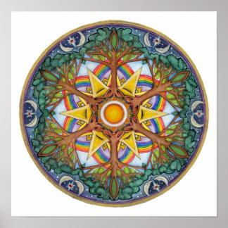 Póster Céu e Terra