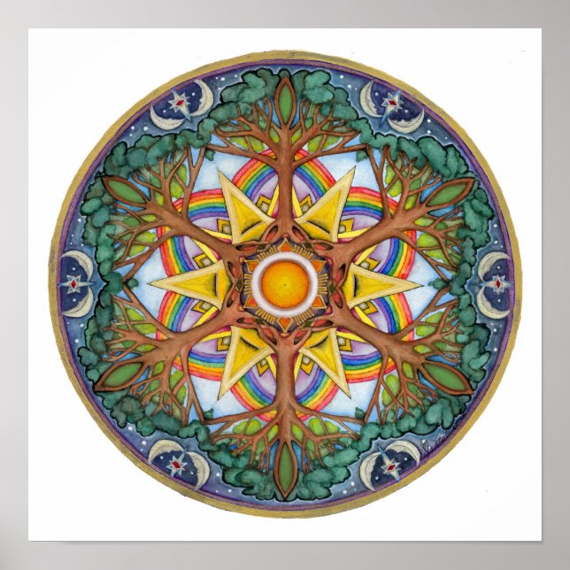 Póster Céu e Terra (Frente)