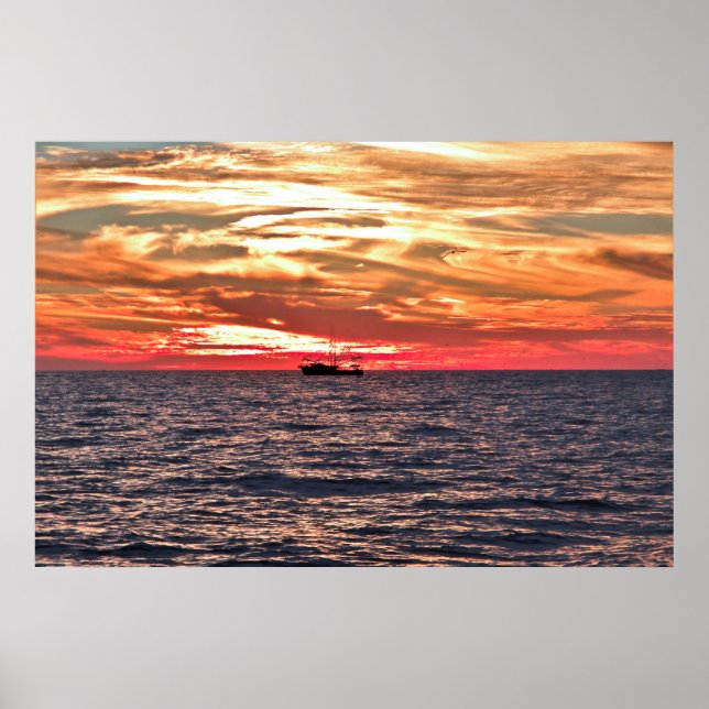 Poster Céu em Fogo (Frente)