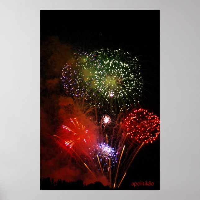 Póster céu em pó (Frente)