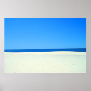 Póster Céu, mar e areia