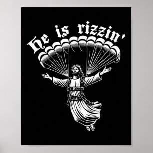 Poster Céu Mergulhador Céu Cristo Jesus Rizzin Páscoa Pa