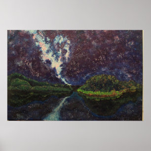 Poster Céu Noturno