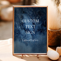 Céu Noturno Celestial | Cartões Prata e Presentes 