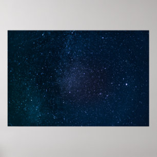 Poster Céu noturno das estrelas