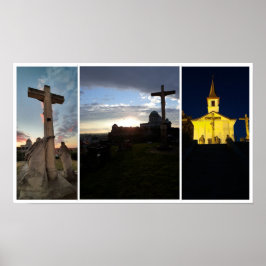 Poster Céu Noturno Esztergom. Pôster