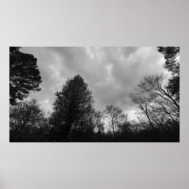 Poster Céu Nublado, (Frente)