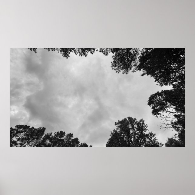 Poster Céu Nublado, (Frente)