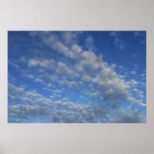Póster Céu nublado (Frente)