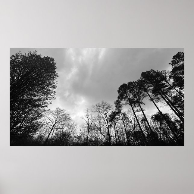 Poster Céu Nublado, (Frente)