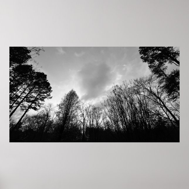 Poster Céu Nublado, (Frente)