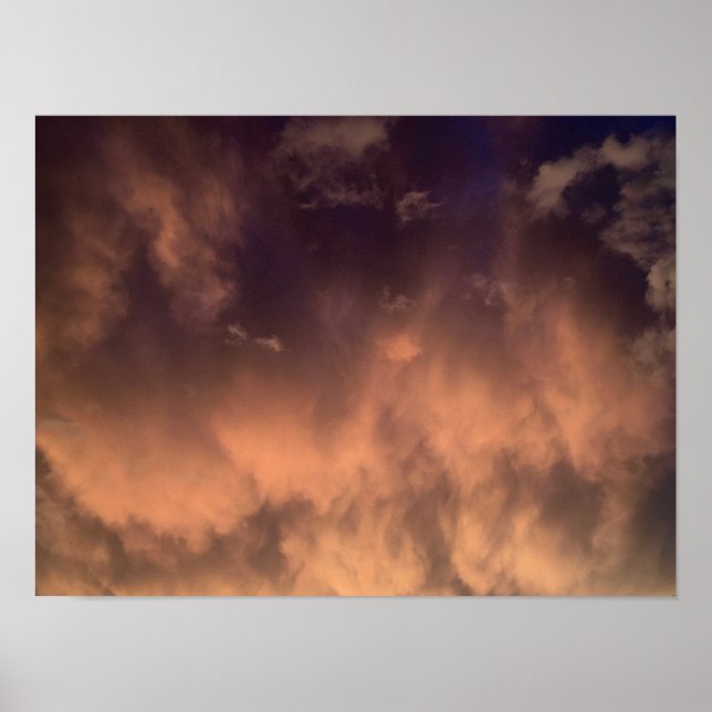 Poster Céu Tempestuoso (Frente)