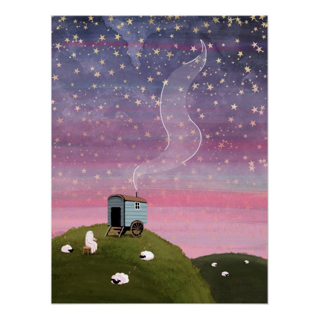 Póster Céu Vermelho (Frente)