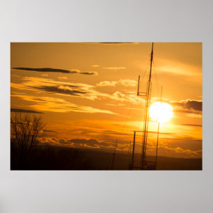 Poster Céus acima de 36 x 24