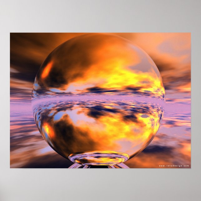 Póster Céus Amber (Frente)