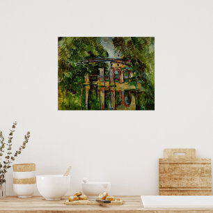 Poster Cezanne - Aqueduto e Bloqueio