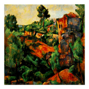 Póster Cezanne - Bibemus Quarry