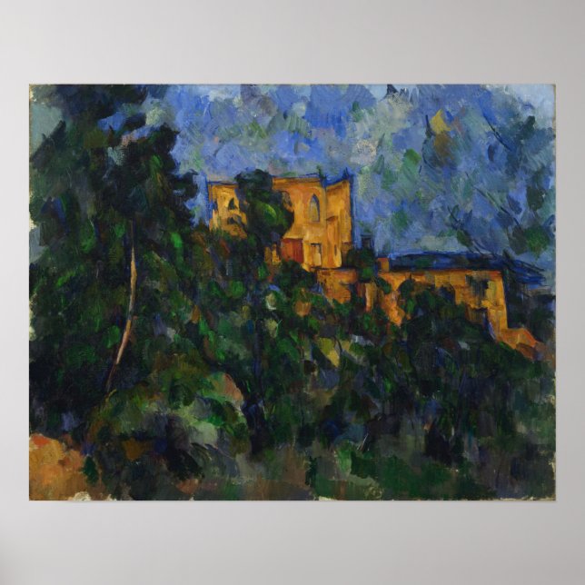 Poster Cézanne - Château Noir (Frente)