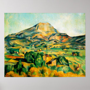 Poster Cezanne Mont Sainte-Victoire