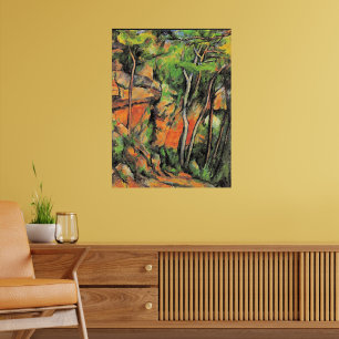 Poster Cezanne - No Parque de Chateau Noir