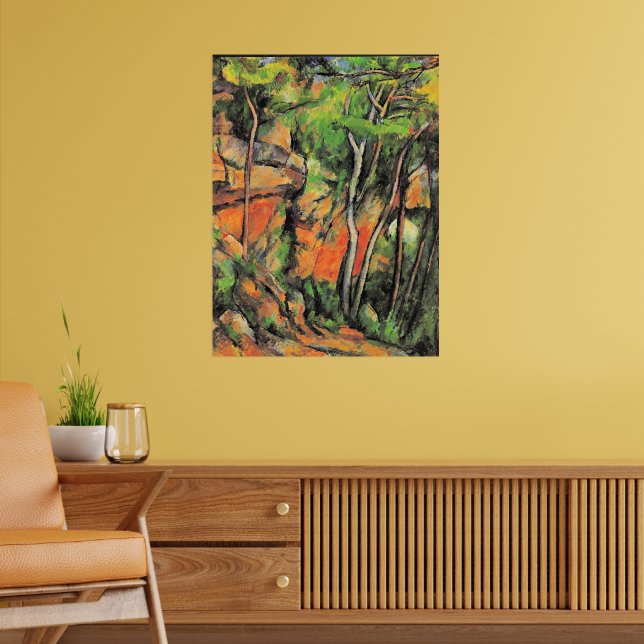 Poster Cezanne - No Parque de Chateau Noir (Sala de Estar 2)
