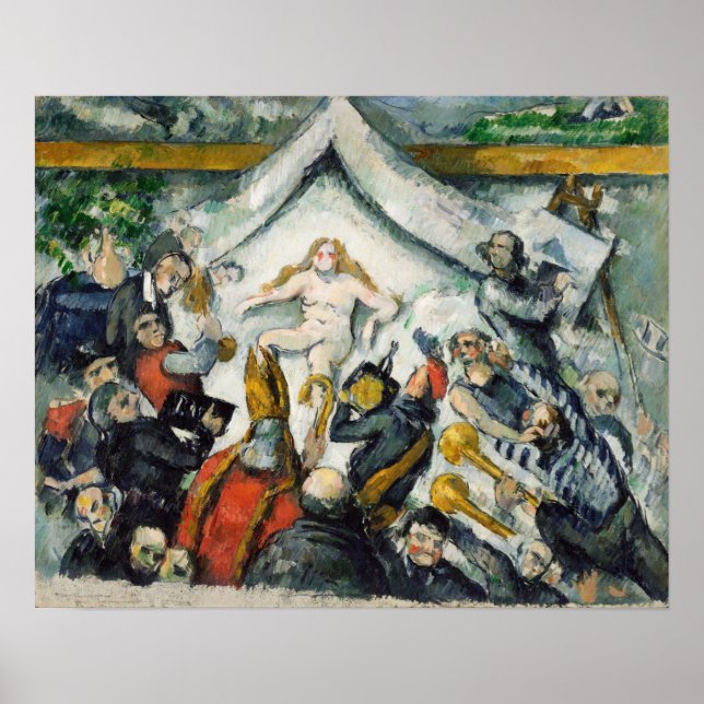 Poster Cézanne - O Eterno Feminino (Frente)