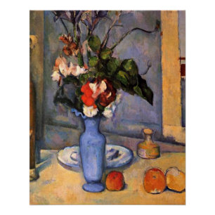 Póster Cezanne - O Vaso Azul
