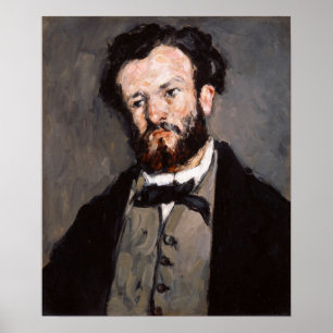 Poster Cézanne - Retrato De Anthony Valabregue