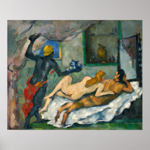 Poster Cézanne - Tarde Em Nápoles