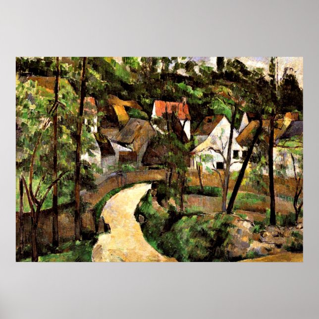 Póster Cezanne - Uma Virada na Estrada (Frente)