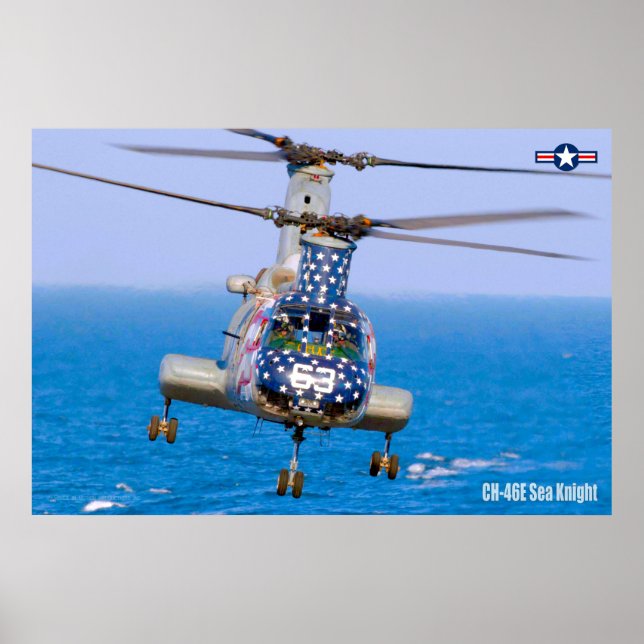 POSTER CH-46E SEA KNIGHT (Frente)