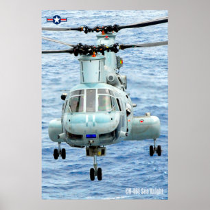 POSTER CH-46E SEA KNIGHT