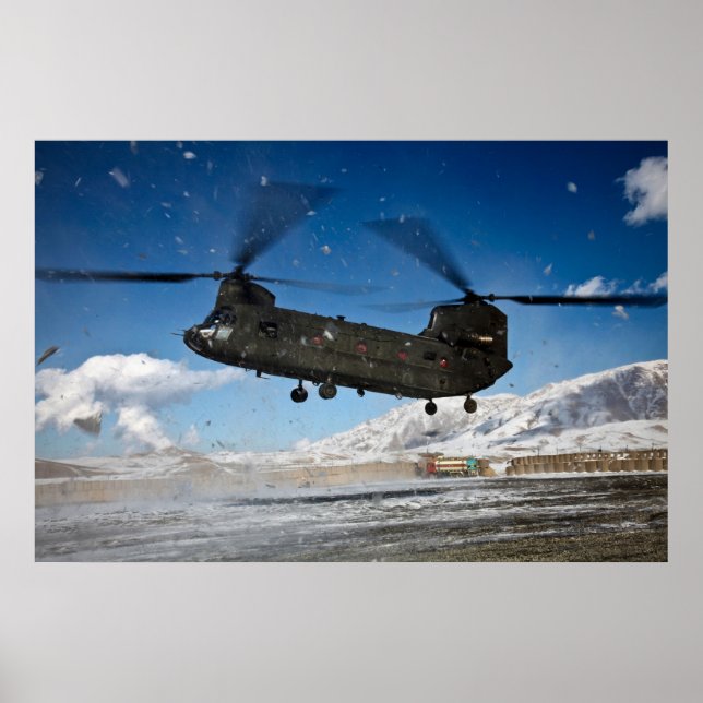 Póster CH-47 Chinook (Frente)