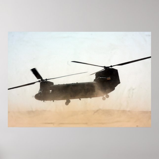 Poster CH-47 Chinook (Frente)