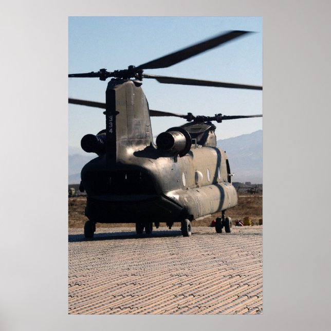 Póster CH-47 Chinook (Frente)