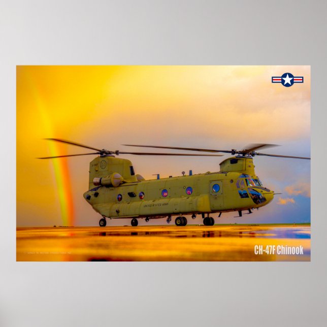 POSTER CH-47F CHINOOK (Frente)