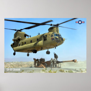 POSTER CH-47F CHINOOK