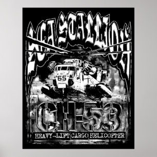 Poster CH-53 Sea Stallion