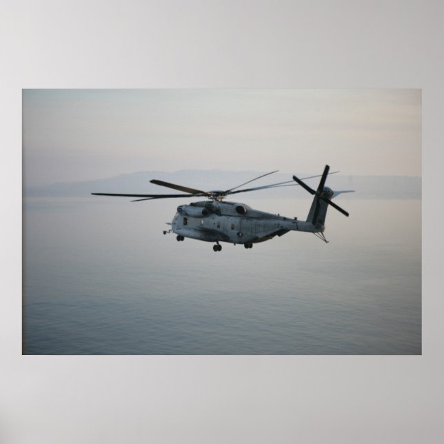 Poster CH-53D Sea Stallion (Frente)