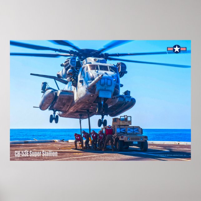 POSTER CH-53E SUPER STALLION (Frente)