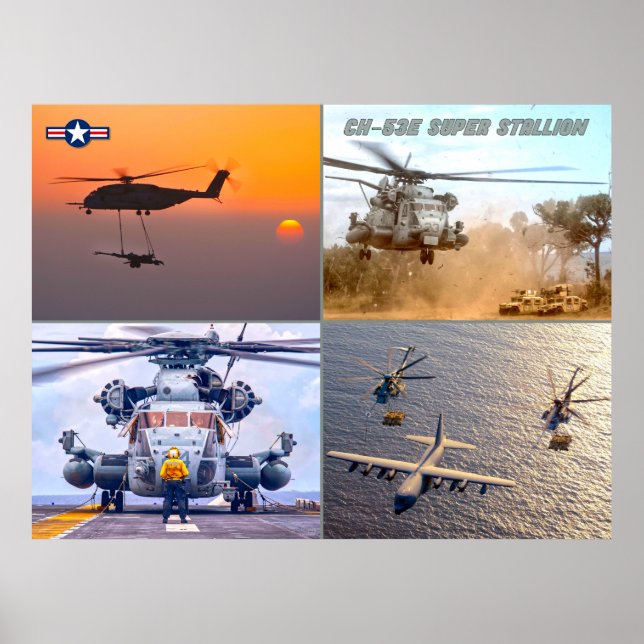 POSTER CH-53E SUPER STALLION (Frente)